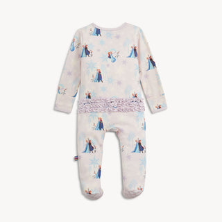 Magnetic Ruffle Footie - Frozen Magnetic Me Size: 0-3 Months