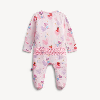 Magnetic Ruffle Footie - Sesame Street Elmo & Abby