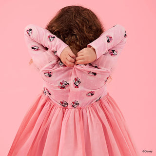 Magnetic Ruffle Tutu Dress - Minnie Galentines Day Magnetic Me Size: 2T