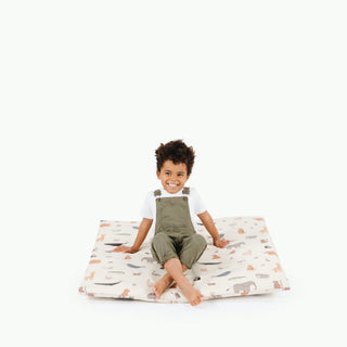 Wholesale Padded Mini Playmat Padded Mat Gathre Color: Menagerie Shape: Square