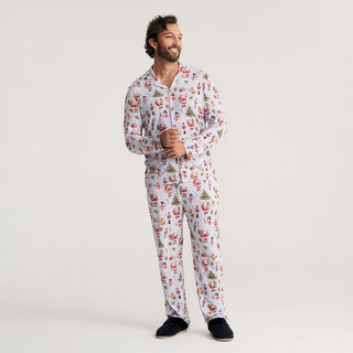 Men's Bamboo Luxe Top & Pajama Pant Set - Saint Nicolas