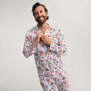 Men's Bamboo Luxe Top & Pajama Pant Set - Saint Nicolas