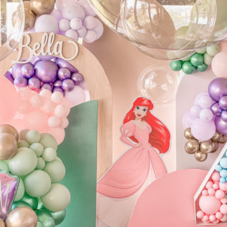 Mermaid Balloon Garland Kit Balloon Garlands Ellie's Party Supply Garland Length:: 5 Feet