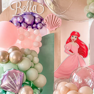 Mermaid Balloon Garland Kit Balloon Garlands Ellie's Party Supply Garland Length:: 5 Feet