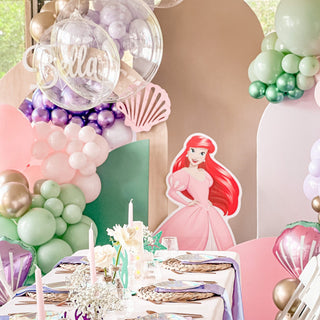 Mermaid Balloon Garland Kit Balloon Garlands Ellie's Party Supply Garland Length:: 5 Feet