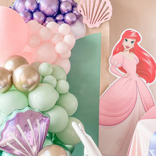 Mermaid Balloon Garland Kit Balloon Garlands Ellie's Party Supply Garland Length:: 5 Feet