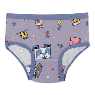 Bamboo Underwear (Pack of 7) - MinecraftBellabu BearSize: 2T-3T