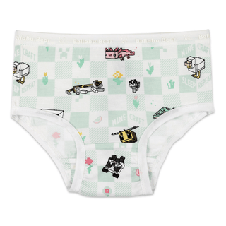 Bamboo Underwear (Pack of 7) - MinecraftBellabu BearSize: 2T-3T