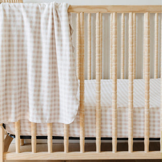 Minky Stretch Luxe Crib SheetsSaranoniColor: Floral