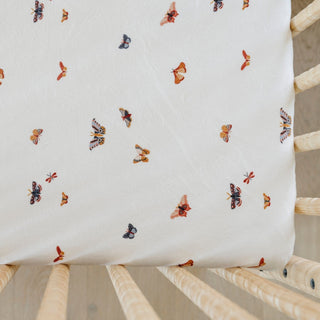 Minky Stretch Luxe Crib SheetsSaranoniColor: Floral