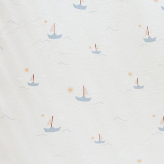 Minky Stretch Luxe Crib SheetsSaranoniColor: Floral