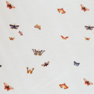 Minky Stretch Luxe Crib SheetsSaranoniColor: Floral