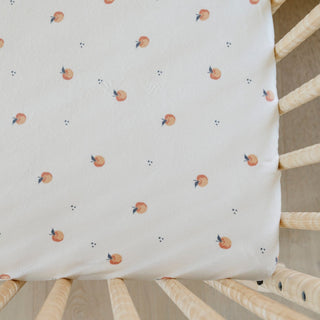 Minky Stretch Luxe Crib SheetsSaranoniColor: Floral