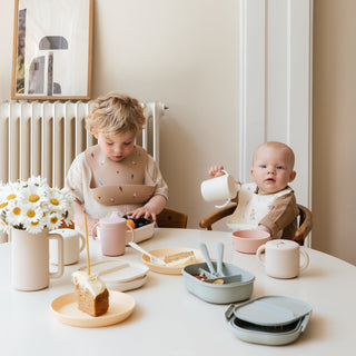 Round Dinnerware Plates, Set of 2DinnerwareMushieColor: Smoke