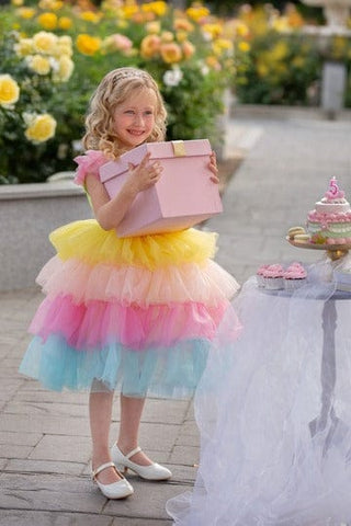 Neon Glow Pastel Princess Dress Dresses Faeella Size: 2