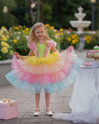 Neon Glow Pastel Princess Dress Dresses Faeella Size: 2
