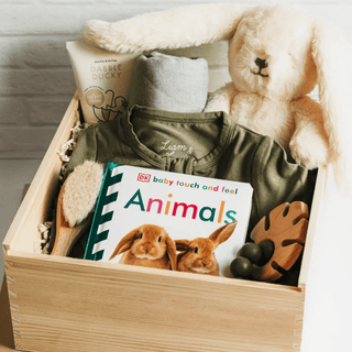 New Baby Welcome Basket - Bunny