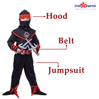 Ninja Costume - Kids Dress Up America