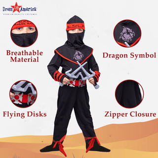 Ninja Costume - Kids Dress Up America