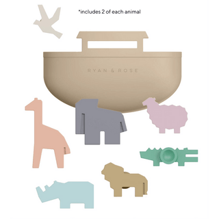 Noah's Ark Suction Toy Ryan & Rose