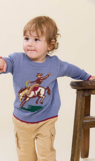 Cotton Oliver Sweater  - Bronco