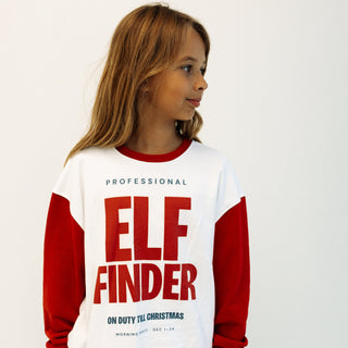 Oversized Drop Shoulder Pullover - Elf Finder
