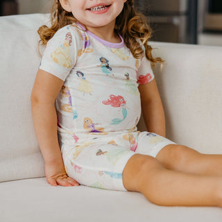 Short Sleeve Pajama Set with Shorts - Disney Princess