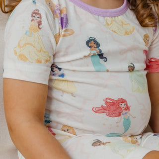 Short Sleeve Pajama Set with Shorts - Disney Princess