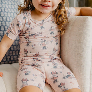 Short Sleeve Pajama Set with Shorts - Minnie Mouse