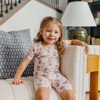 Short Sleeve Pajama Set with Shorts - Minnie Mouse