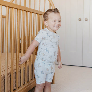 Short Sleeve Pajama Set with Shorts - Winnie The Pooh & Friends