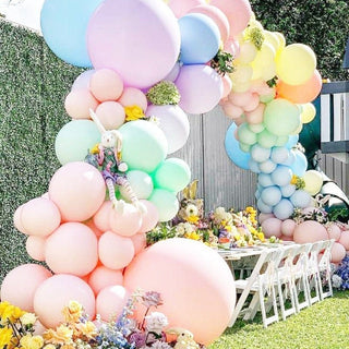 Pastel Rainbow Mini Balloon Cake Topper Cake Toppers Ellie's Party Supply Pump: No Balloon Pump