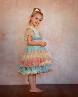 Pastel Stardust Layered Party Dress Dresses Faeella Size: 2