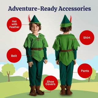 Peter Pan Costume - Kids Dress Up America