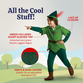 Peter Pan Costume - Kids Dress Up America
