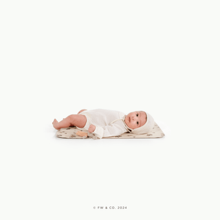 Wholesale Micro Changing Mat Micro Gathre Color: Ivory