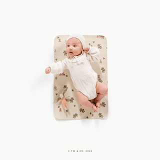Wholesale Micro Changing Mat Micro Gathre Color: Ivory
