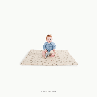 Wholesale Padded Mini Playmat Padded Mat Gathre Color: Thyme Shape: Square