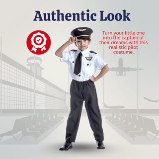 Pilot Costume - Kids Dress Up America