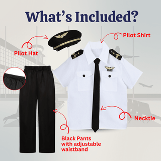 Pilot Costume - Kids Dress Up America
