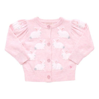Pink Chicken Long Sleeve Constance Sweater - Bunny | Baby Riddle