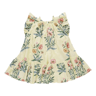Pink Chicken Harper Dress - Pale Yellow Poppy | Baby Riddle