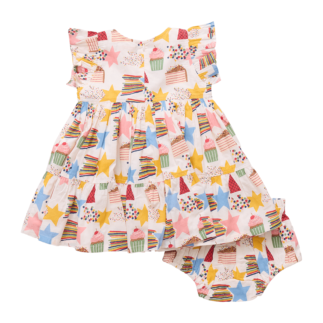 pink chicken birthday dress Jennifer Dress