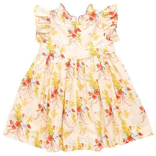 Pink Chicken Jennifer Dress - Yellow Chicks | Baby Riddle