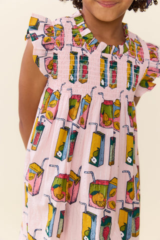 Ruffle Sleeve Stevie Dress - Juice Boxes
