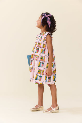 Ruffle Sleeve Stevie Dress - Juice Boxes