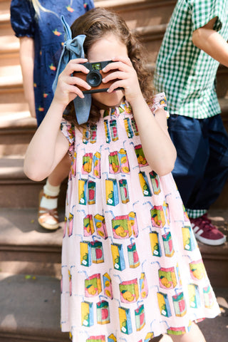 Ruffle Sleeve Stevie Dress - Juice Boxes