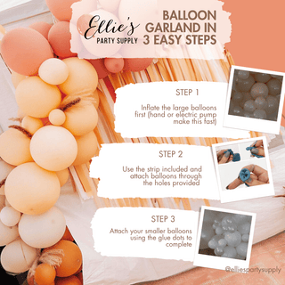 Western Balloon Garland Kit Balloon Garlands Ellie's Party Supply Garland Length:: 5 Feet