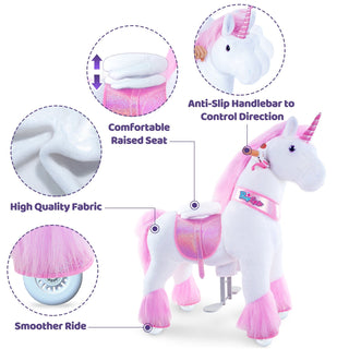 Model U® Unicorn Ride-On Toy Age 3–4 – Pink