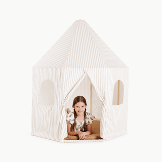 Wholesale Play Tent Gathre Color: Cafe Stripe